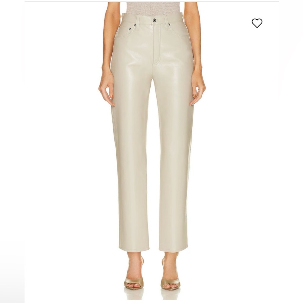 Agolde Recycled Leather Pants